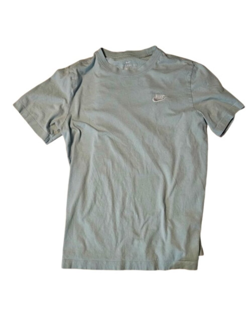 Baby Blue Nike T Shirt Size Small